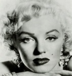 Marilyn Monroe, with another telling yin sanpaku stare.